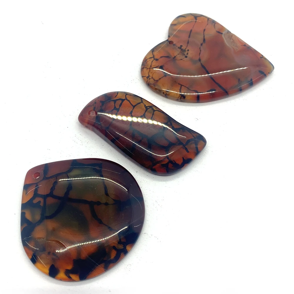 5 шт./лот апельсиновый черный оникс кулон для мужчин и женщин восстанавливающий