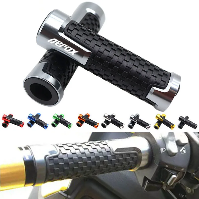 

For Yamaha Aerox125 Aerox155 NVX125 NVX155 NVX 125 155 Motorcycle Handle Bar Handlebar Grips 7/8"22mm Aluminum Anti-Slip