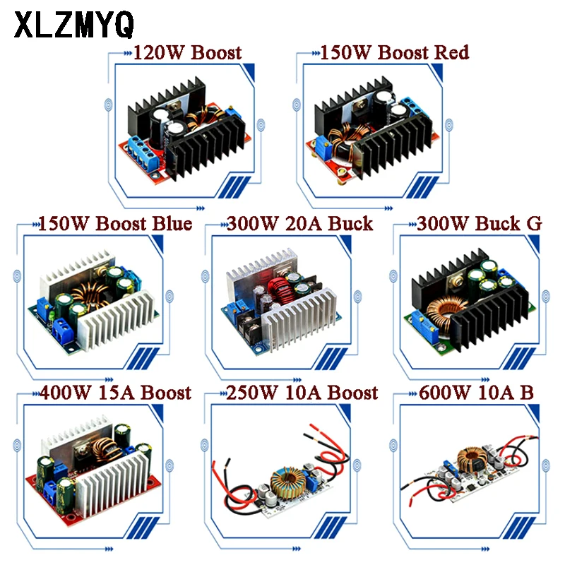 DC-DC Boost, понижающий преобразователь 120 Вт/150 Вт/250 Вт/9A 300 Вт/300 Вт 20A/400 Вт 15A/600 Вт 10A, понижающий модуль питания DC-DC Boost, понижающий преобразователь 120 Вт/150 Вт/250 Вт/9A 300 Вт/300 Вт 20A/400 Вт 15A/600 Вт 10A, понижающий модуль питания