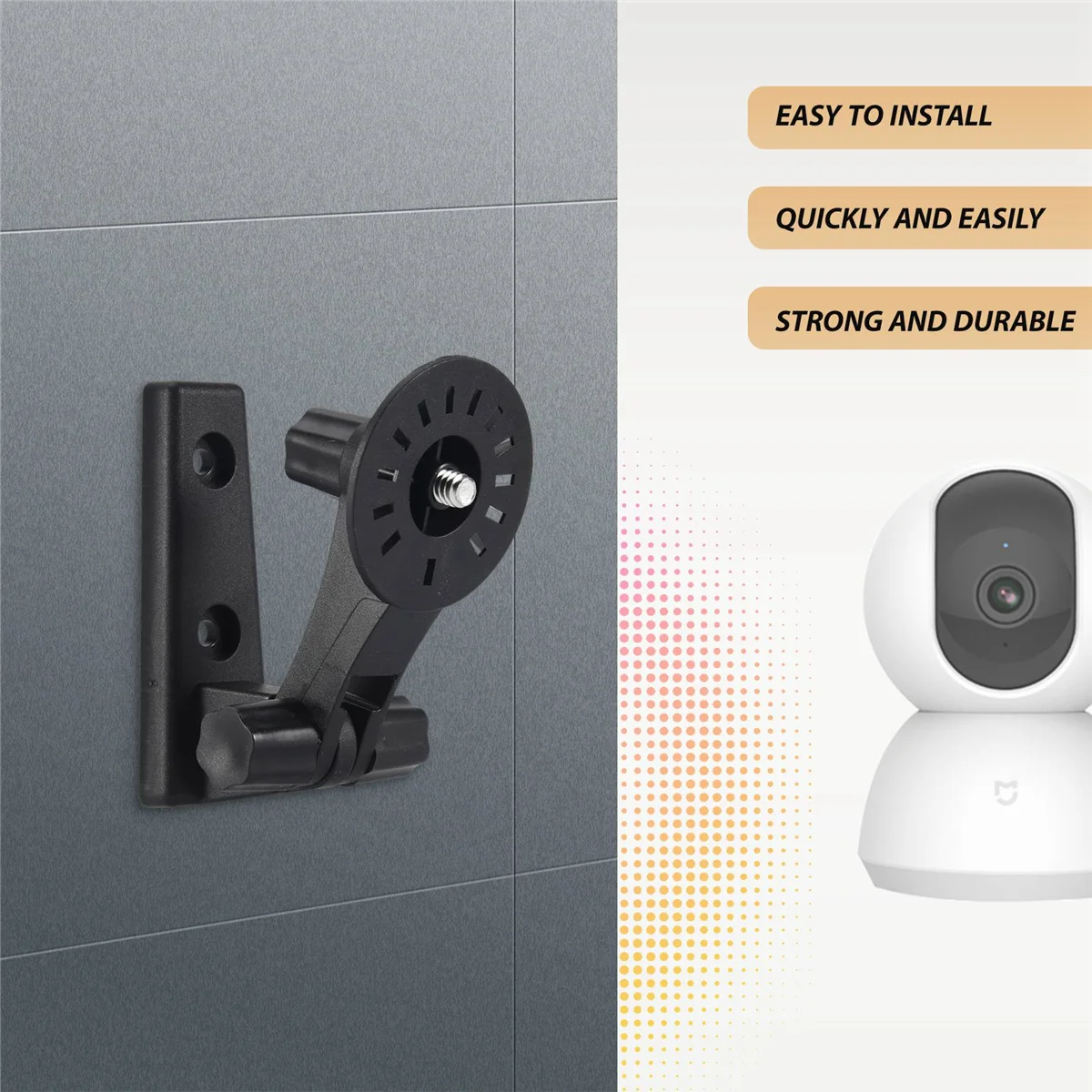 Настенный кронштейн для хранения камеры держатель с поворотом на 180 градусов