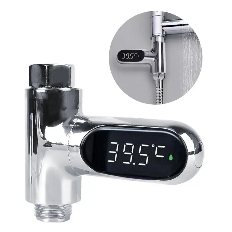 

Home LED Digital Shower Faucets Water Thermometer Bathing Temperature Meter Electricity Hot Tub Water Temperature Monitor