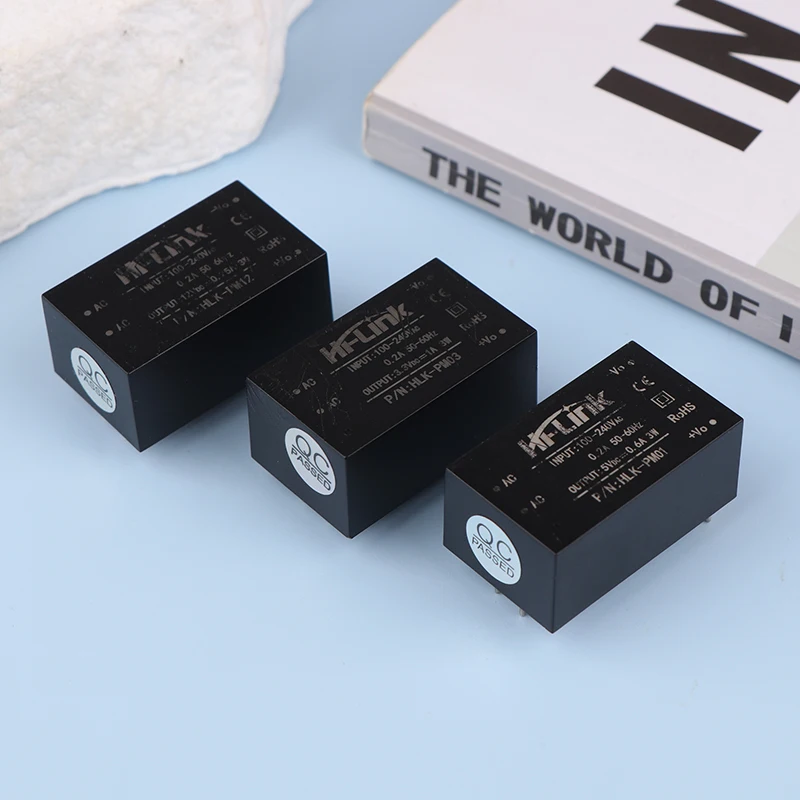 HLK-PM01 Сверхмаленький модуль питания от 220 В до 5