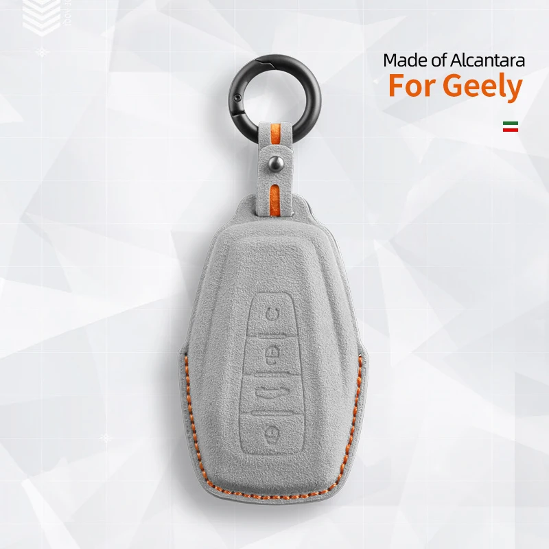 Фото Для Geely Emgrand X7 EX7 Coolray аксессуары для автомобильных ключей, брелок, замшевый чехол, модель 2020 2019 2023 2024 2022 №5