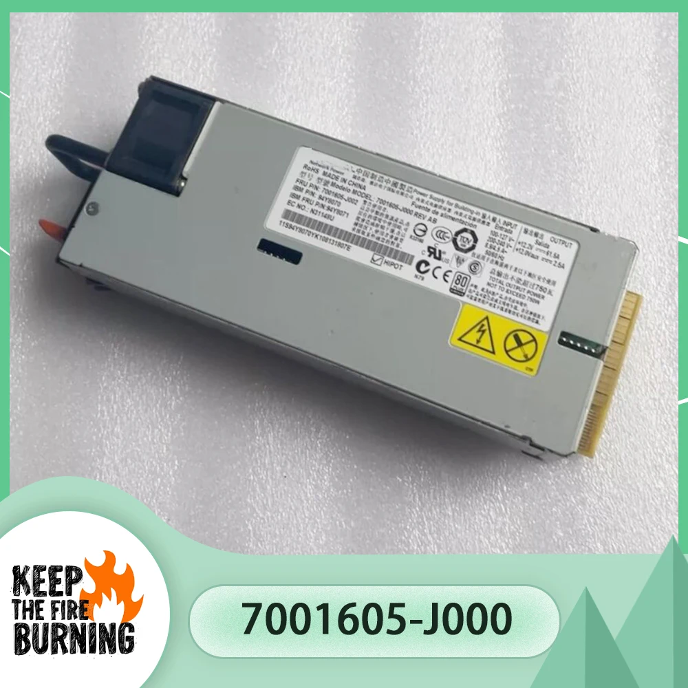 Для Emerson IBM X3650M4 3550M 4 Источник питания 750 Вт 94Y8070 94Y8071 7001605-J000