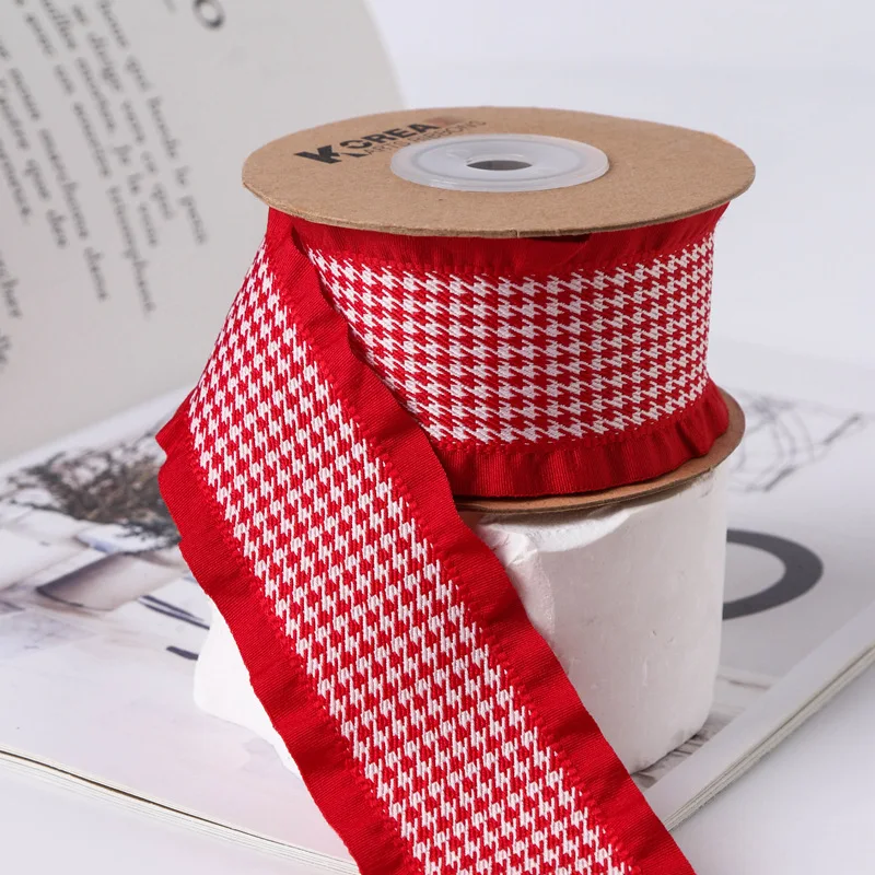 Юбка с оборками гусиная лапка лента для бантов волос аксессуары девочек ручной