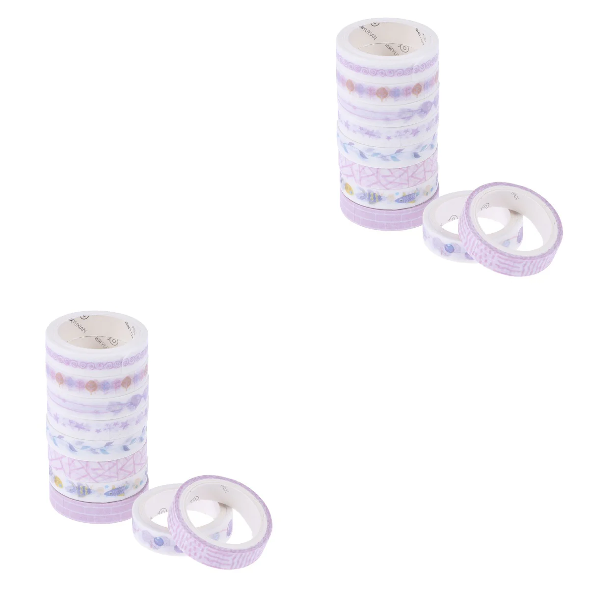 

20 Pcs Glitter Stickers Kids Washi Masking Tape Planner Tape Stickers Account Christmas Craft Tape Washi Masking Tape Set Child