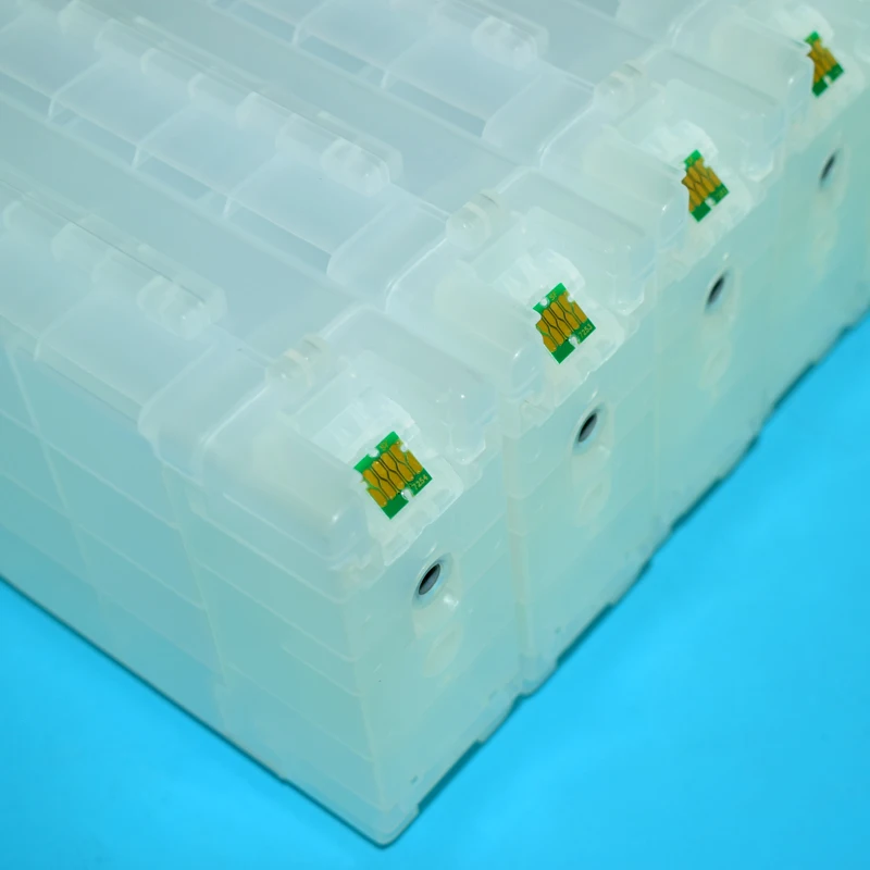 700ml Refillable Ink Cartridge With Compatible Chip For Epson SureColor F2000 F2100 SC-F2000 SC-F2100 T7251-T7254 T725A00 Chips - купить по