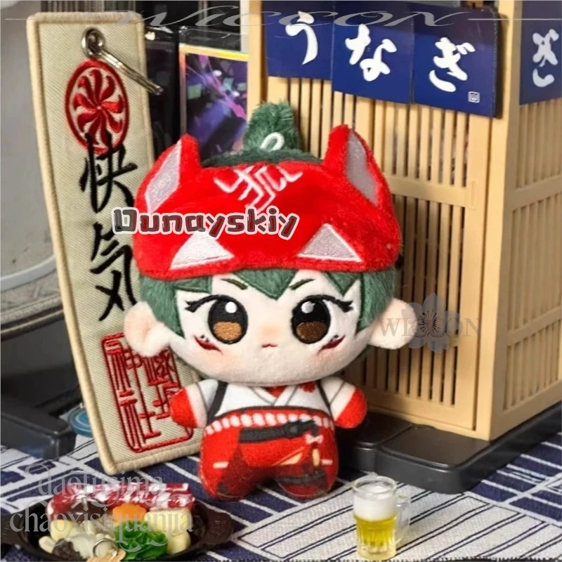 Фото Плюшевая кукла Нуну Kiriko Fan Art 10 см: милый дизайн с принтом и вышивкой, подарок на день рождения, косплей по аниме и играм №5
