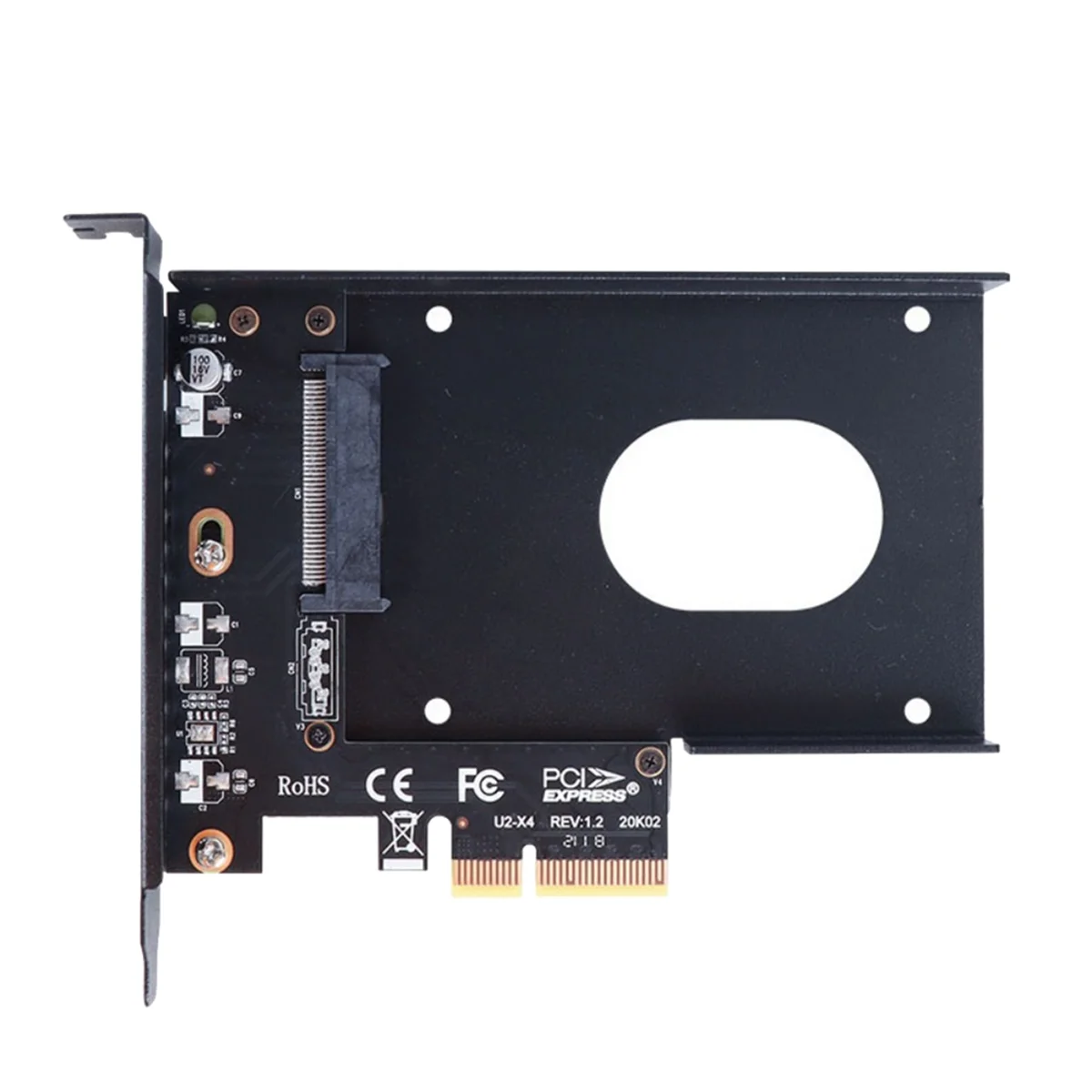 Карта адаптера U2x4 Pcie 4.0 X4 U.2 SFF-8639 Компьютерная аппаратная фурнитура Аксессуары PM983