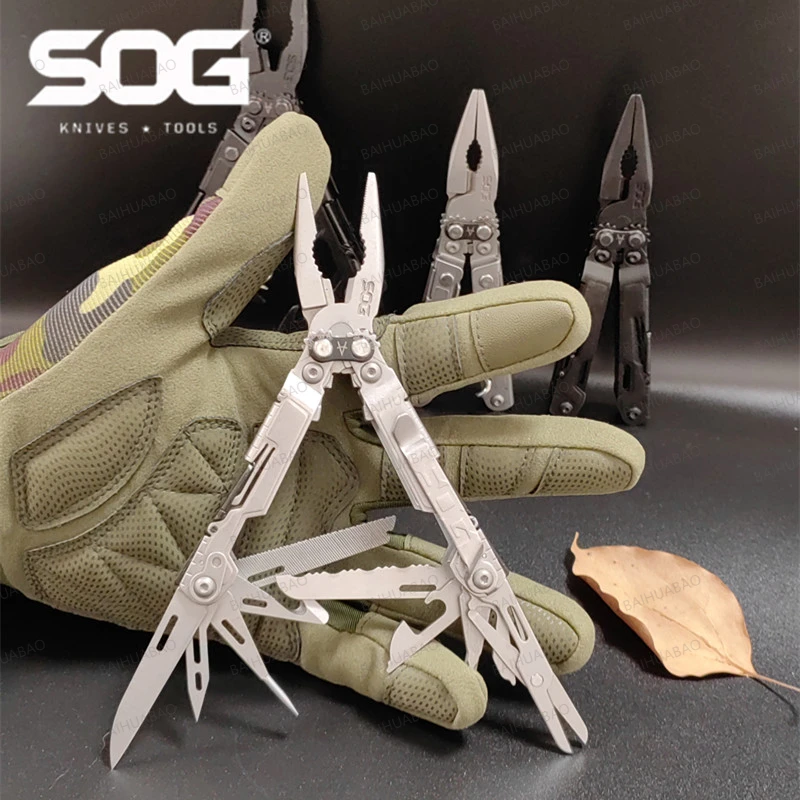 

SOG PP1001/PP1002 Mini Multi Function Tool Pliers Folding Pliers Outdoor Camping EDC Equipment