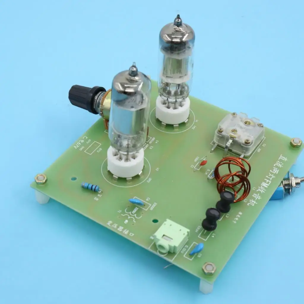 1pcs/lot DC two lamp 1A2+2P2 tube radio kit light FM diy free shipping |