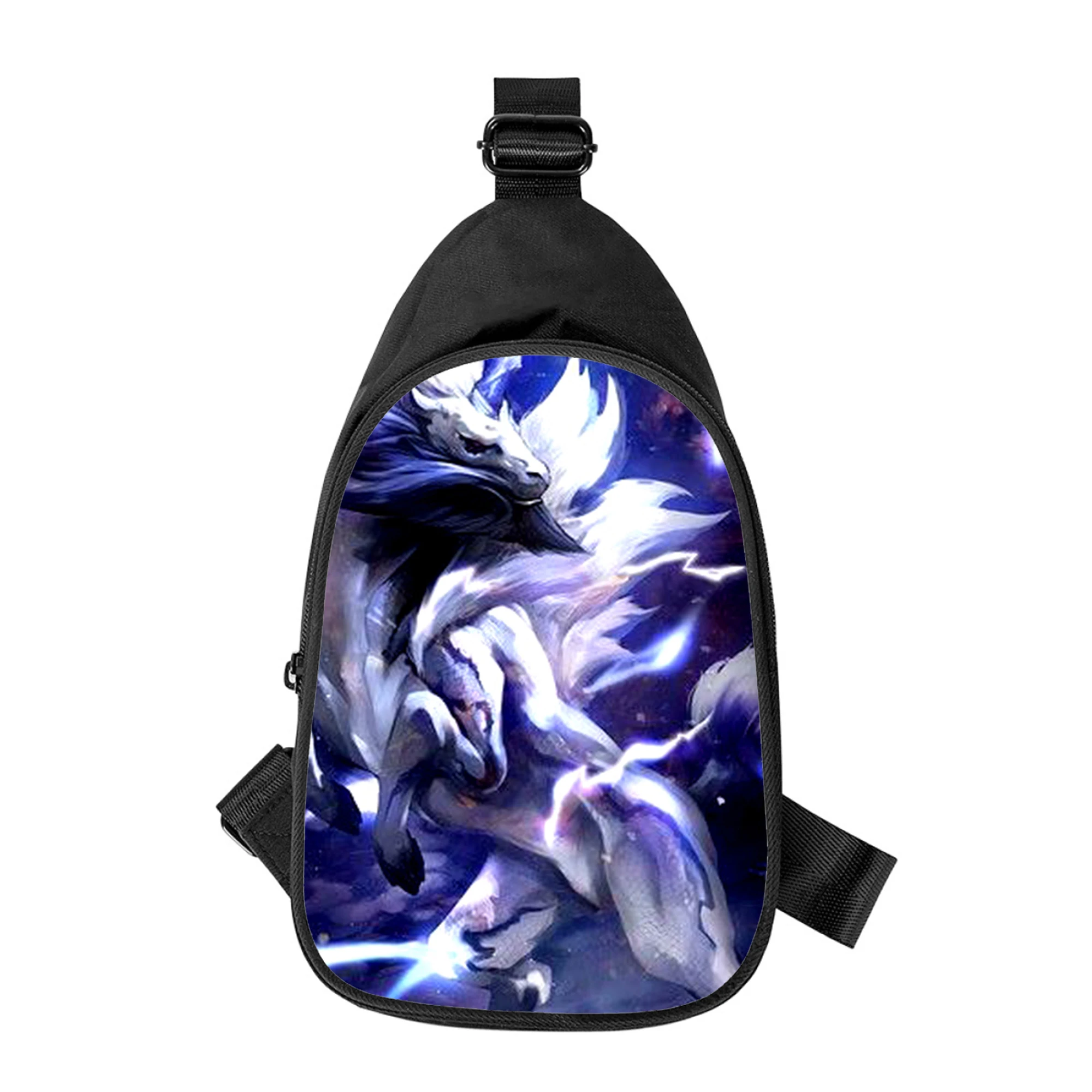 Monster Hunter World: Iceborne New Men Cross Chest Bag Diagonally Women Shoulder Bag Husband School Waist Pack Male chest pack