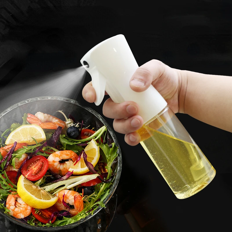 

200/300ml Olive Oil Sprayer Oil Bottle Soy Sauce Condimenter Leak-proof Sprayer BBQ Air Fryer Picnic Cooking Tool Kitchen Gadget