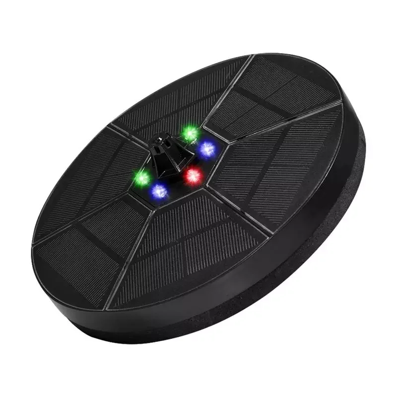 

NEW2023 Bird Bath Fountains Solar Birdbath Fountain With LED Lights 3.5W LED Solar Powered Birdbath For Pond Pool Garden Bird