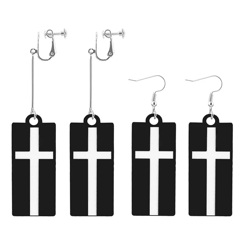 

Anime Tokyo Revengers Mikey Earrings Cosplay Props Izana Kurokawa Hanafuda Acrylic Drop Earrings Jewelry Gifts Accessories