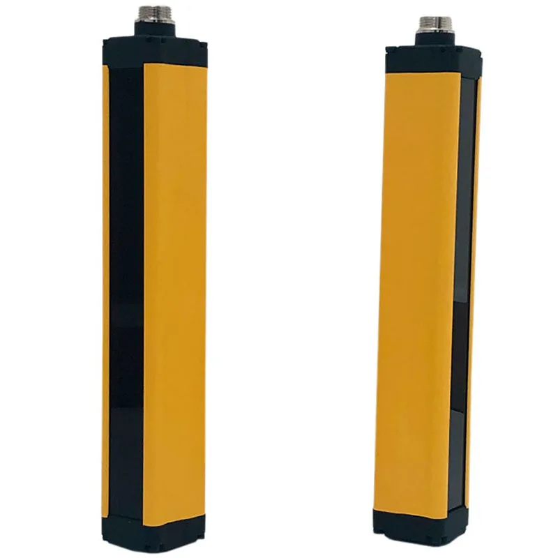 

SAISITE 20mm 28Beam Light Curtain Sensor Switch Safety Light Grating Security Device Automation Equipment DC 24V Infrared Sender