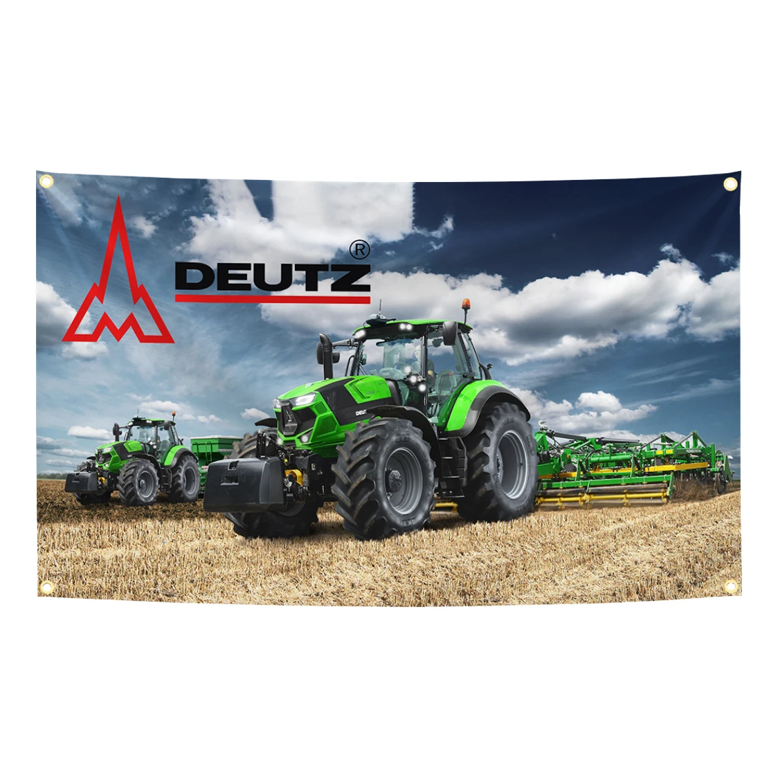 Фото 90x150 см Deutz-fahrs автомобильный гоночный флаг гобелен полиэстер цифровая печать баннер для гаража стены искусство уличное украшение двери №4