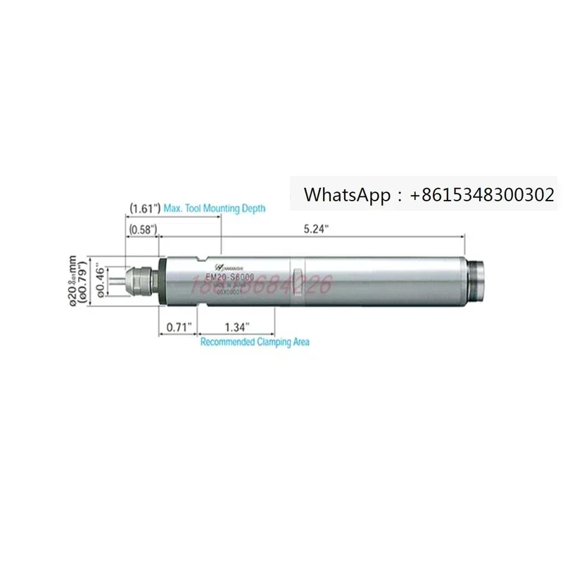 Аутентичный моторный шпиндель NSK Nakanishi EM20-S6000 EM30 EM25-S6000