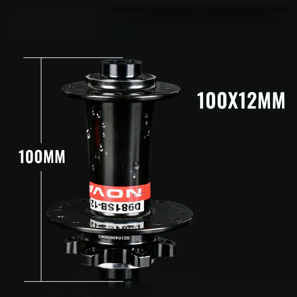 

28 Holes Disc Hub NOVATEC Set Front Rear Hub High Quality 100*12/142*12MM 2 Bearing Barrel Shaft D981/982 Durable
