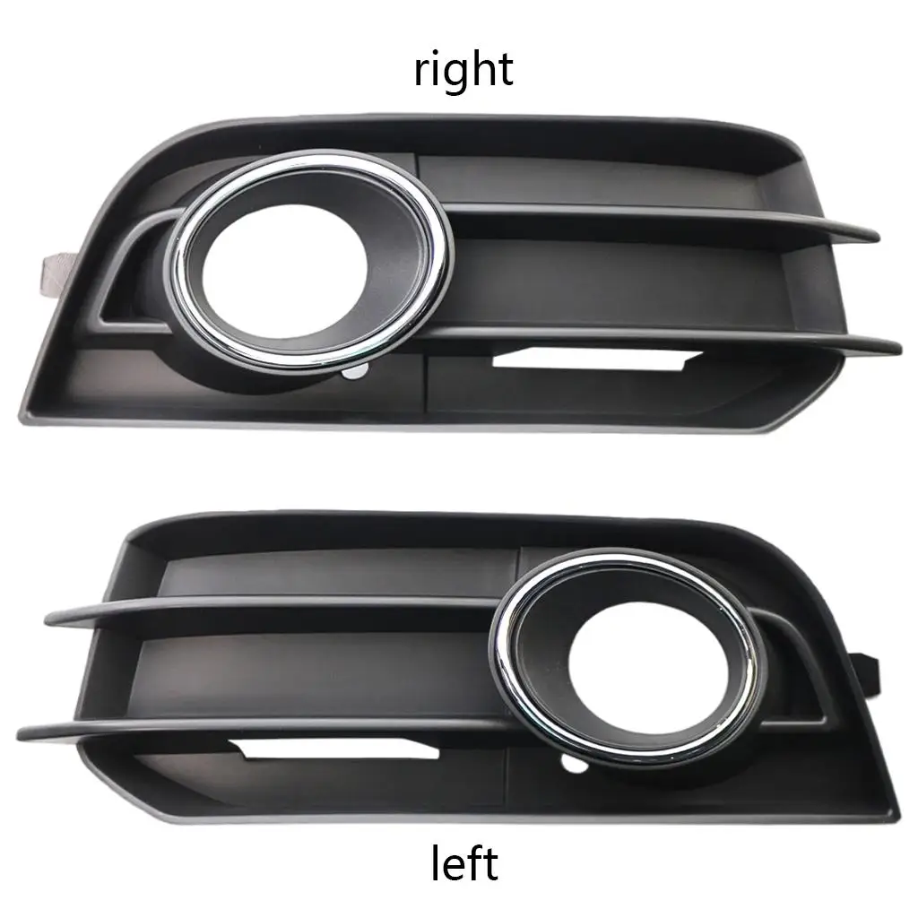 

Front Bumper Fog Light Grill Lamp Grille Fit for 8X1 2010-15 Black