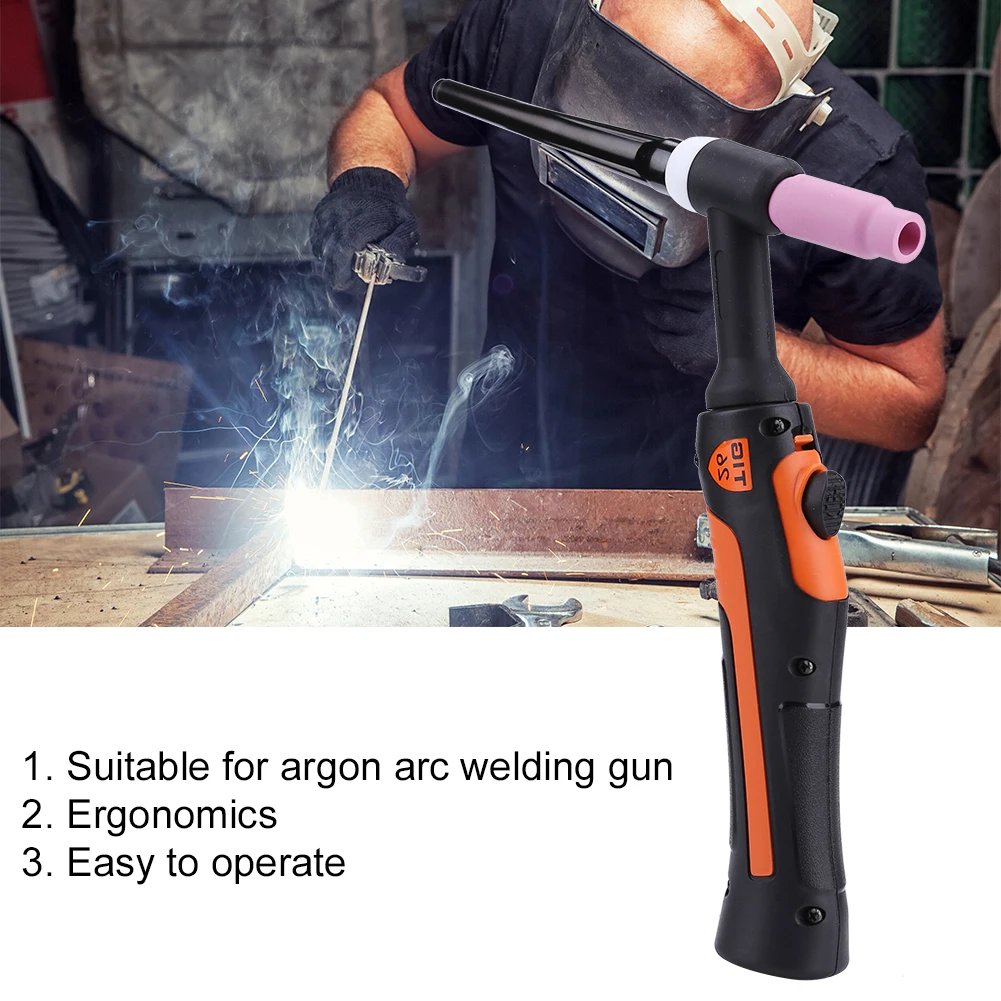 

TIG-26 TIG Welding Torch Set with Head Nozzle Collet Body for Argon Arc Welding Argon Arc Welding Repair Accessories