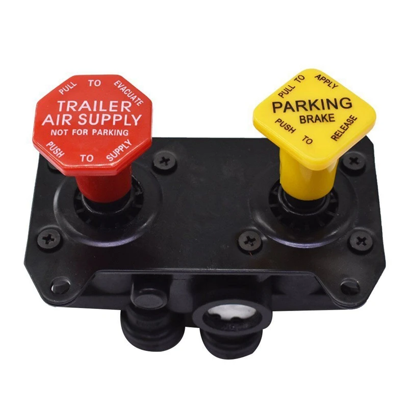 

1 Piece Mv3 Dash Control Valve Module - Mv-3 - Trailer Parking Brake ABS Black 800516 065167
