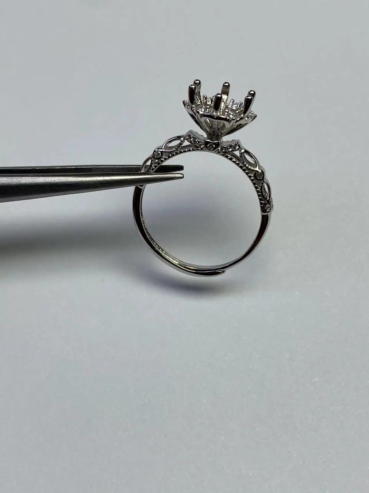 

[M & T] искусственное кольцо из серебра 925 пробы, свадебные украшения, фотоподарок