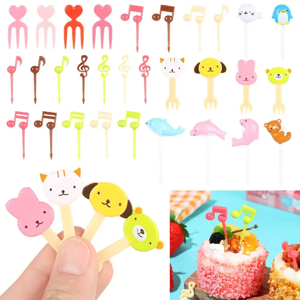 

Cute Animal Decorative Party Decoration Bento Fork Kitchen Supplies Toothpick Fruit Fork