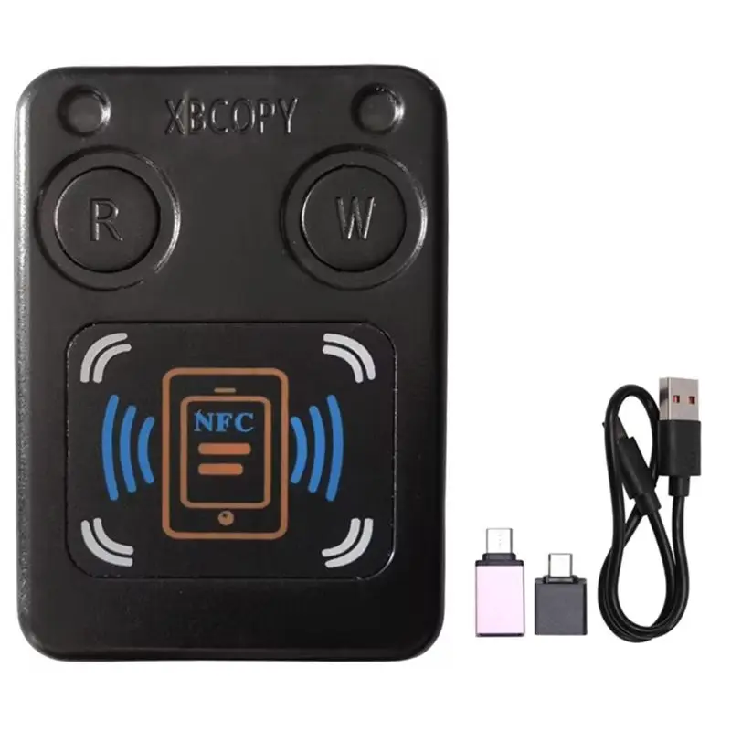 Фото AA08- Дубликатор считывателей RFID-карт с чипом ID IC 13.56МГц 125КГц 250КГц 375КГц, бесконтактный копировщик RFID-токенов №1