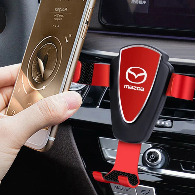 

Автомобильная подставка для воздуховыпускного отверстия, держатель GPS для Mazda 3 RX8 RX7 MX3 Axela 6 Atenza MX5 CX9 CX5 CX7 323 626, автомобильные аксессуары