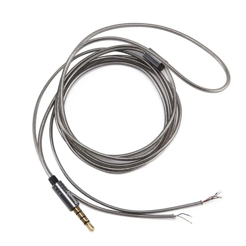 

Earphone Cable 3.5mm Jack Earphone Headphone Audio Cable Repair Replacement Cord Wire HIFI Earphone Cable