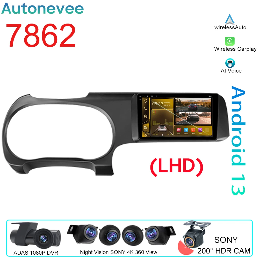 

Car Video For Hyundai i10 III 3 2019 - 2023 LHD Car Radio Carplay Player GPS Navigation Multimedia Android Auto WIFI No 2din DVD