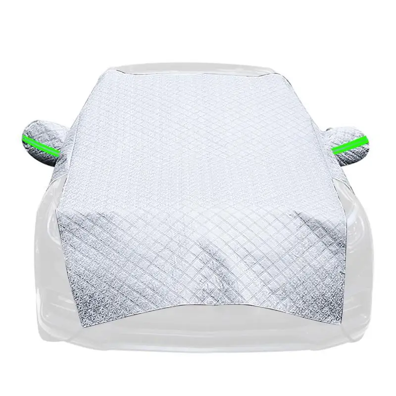 

Защитный чехол для автомобиля, Универсальный водонепроницаемый пыленепроницаемый наружный чехол для хэтчбека, седана, внедорожника, серебристого цвета