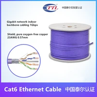 cat6 ethernet cable rj45 lan wire computer network modem patch cord rj 45 shielded ethernet cable 20m 50m 100m cat 6 internet