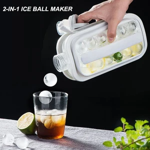 silicone ice hockey mold and kettle 2 in 1 ice shape making mould box ball maker bar kitchen accessories utensils home gadgets free global shipping