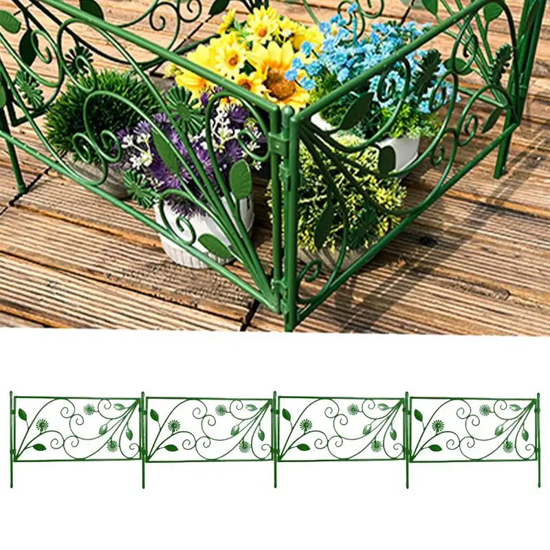 

Садовая ограда, миниатюрный садовый барьер «сделай сам», бордюр без колов для двора, ландшафта, внутреннего дворика, украшение для сада