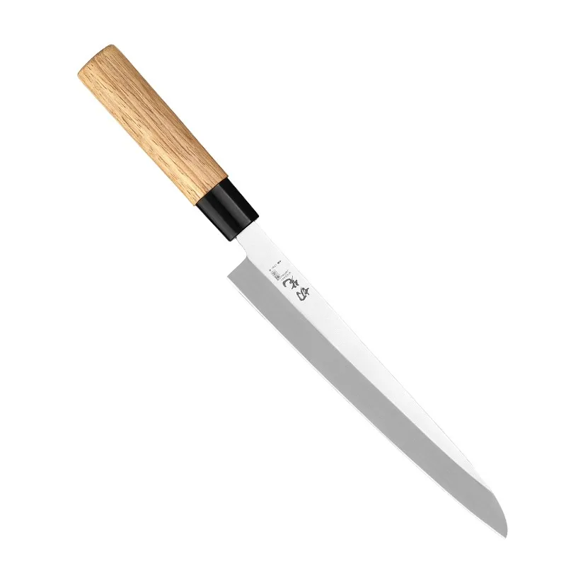 

Острый нож с ивовым лезвием, профессиональный Филейный Нож для японской кухни, рыбы, сашими, лосося, Faca, товары для кемпинга, кухонные принад...