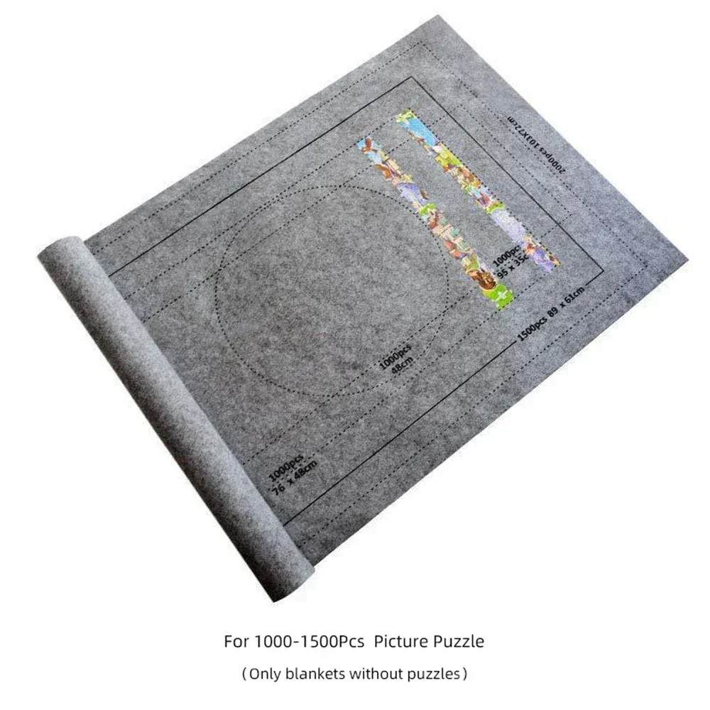 1500-3000 шт. детский фетровый коврик-органайзер для пазлов