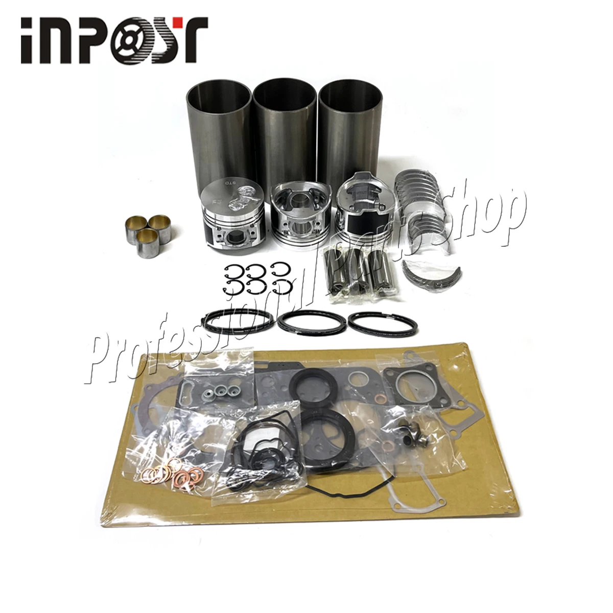 3TNE74 ремонт комплекта для Yanmar Crawler Crane Maeda MC-355C Furukawa URA375C URA376C запасные части