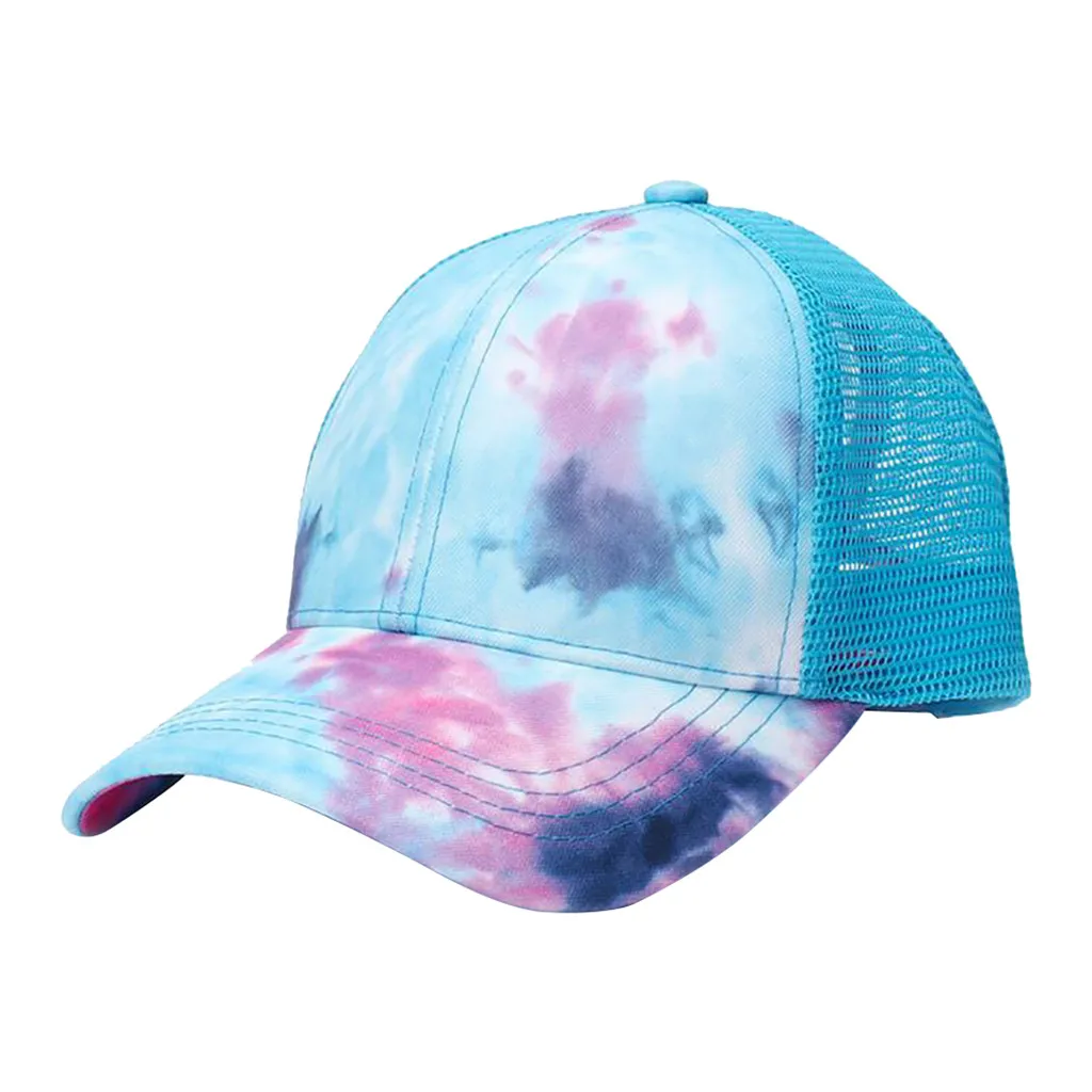 Outdoor Unisex Baseball Mesh Cap Open Multicolor Color Sun Hat Cap A Visor for Football Car Sun Visor Window Cling