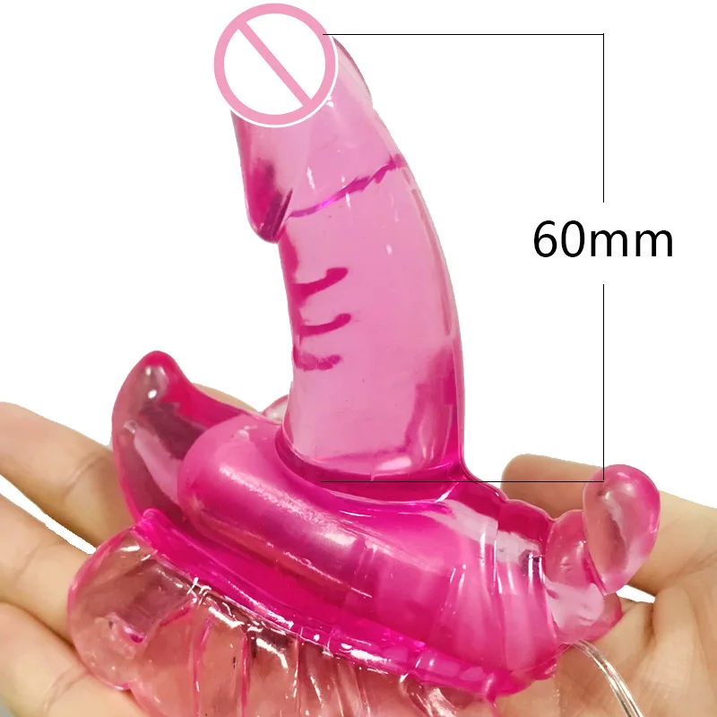 Носимые Вибраторы Силиконовая Бабочка женский фаллоимитатор мастурбация