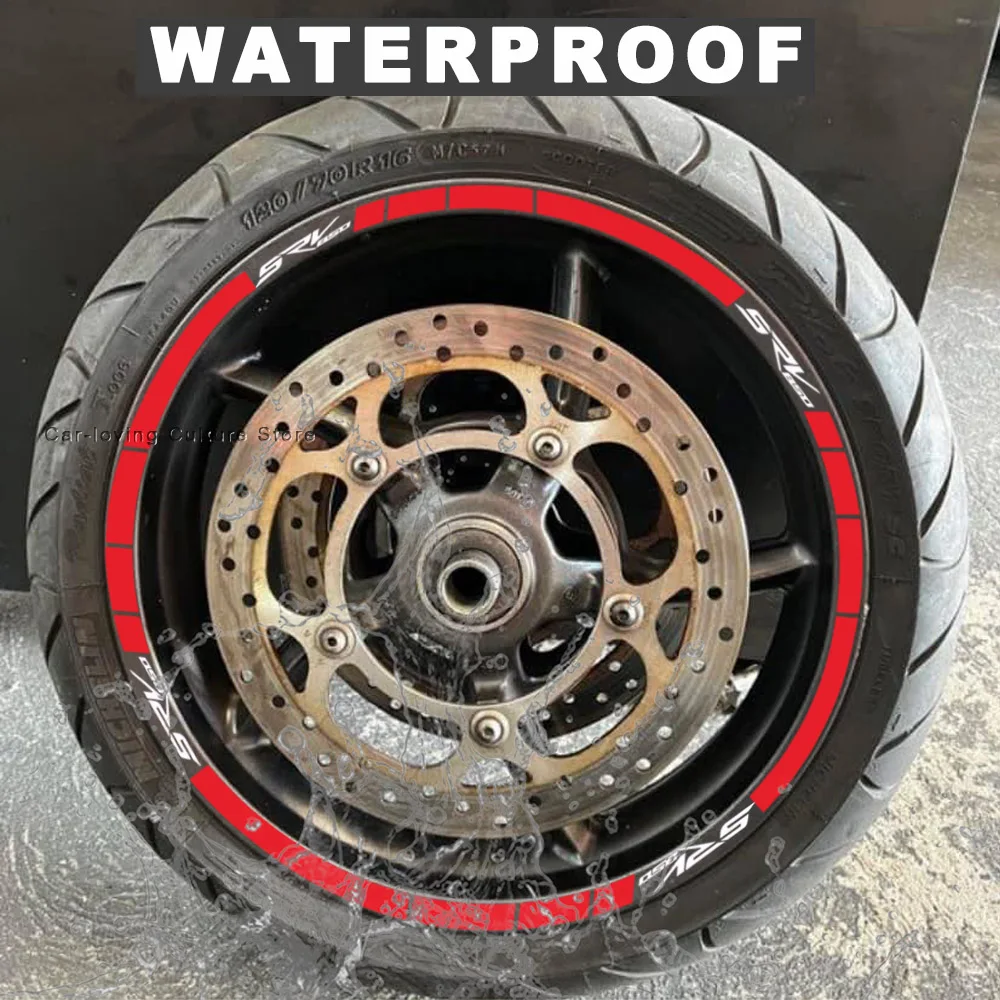 Водостойкая Защитная Наклейка для мотоцикла Aprilia SRV 850 наклейки на колеса 3D