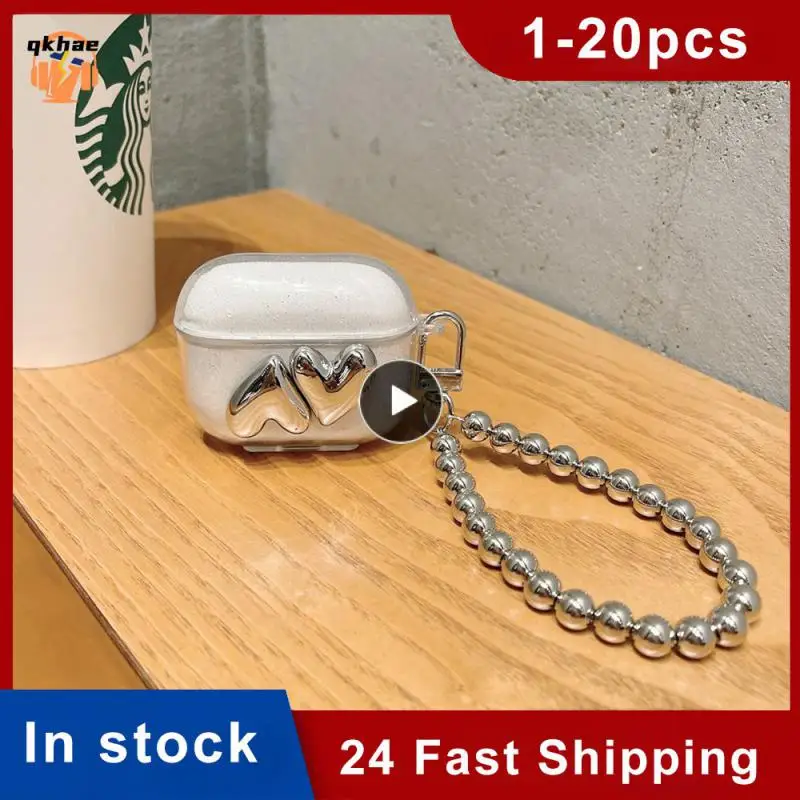 

Fashion Appearance Headphone Protective Cover Small Size Love Earphone Cover Durable Materials Lightweight Design Easy To Carry