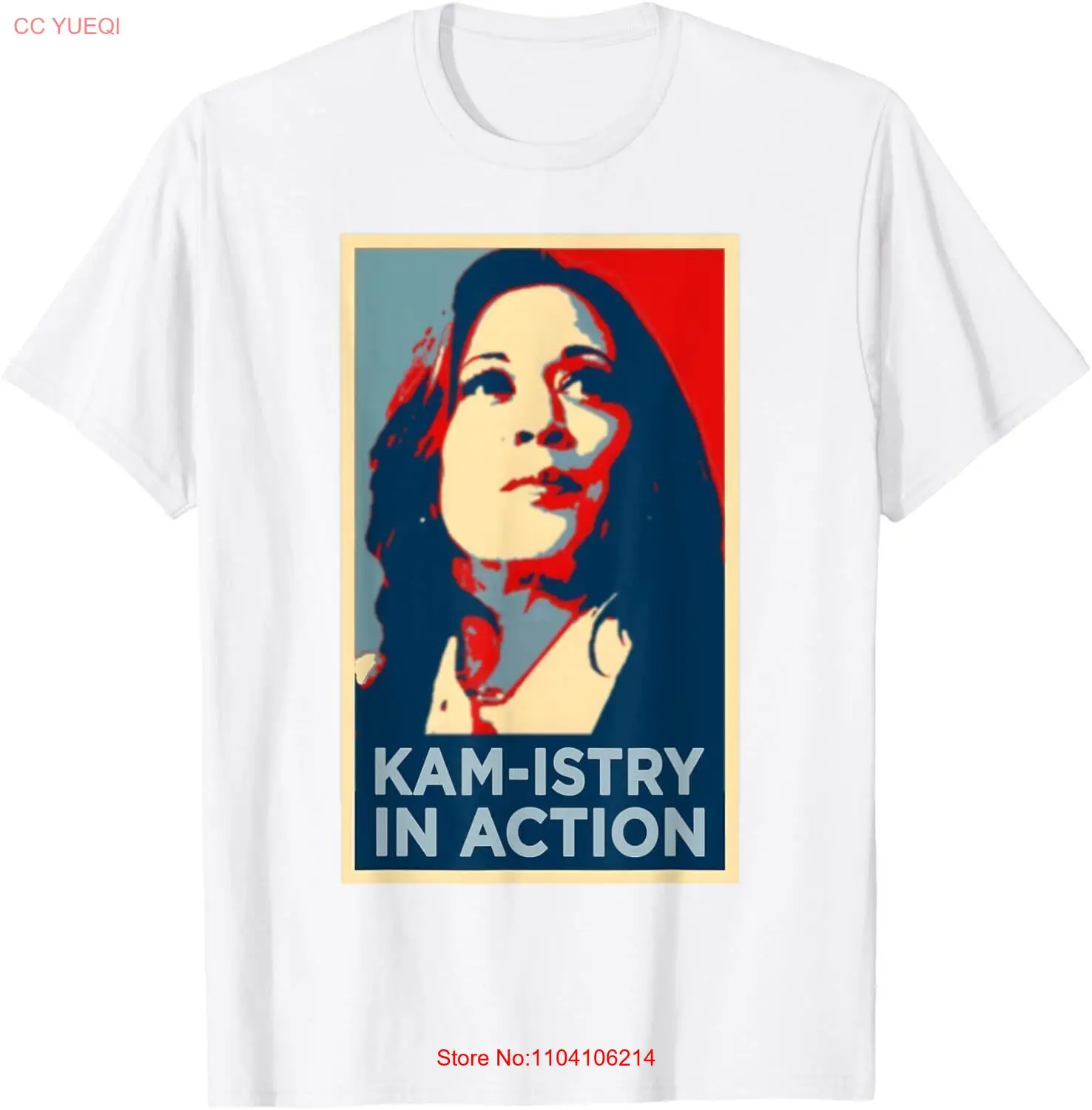 KAM-ISTRY IN ACTION Футболка Kamala Removes Stubborn Orange Stains