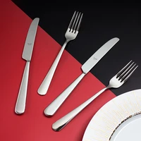 italian full cutlery set designer high quality dessert kitchen spoon serving knife fork luxury western assiettes cookware oa50ds