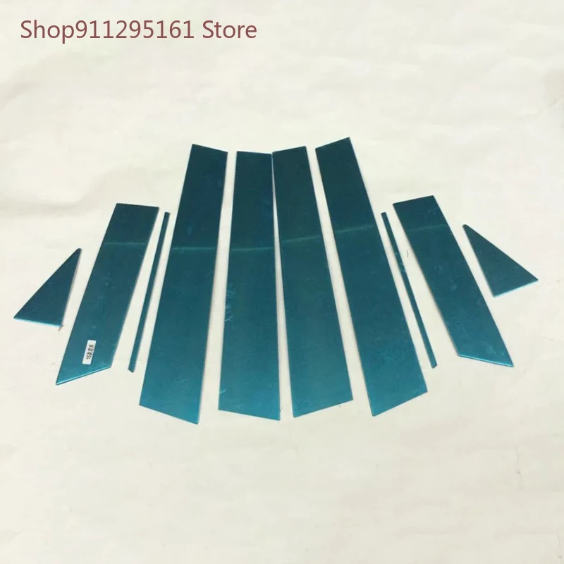 

Stainless Steel Car Window Pillar Post Molding Garnish Cover Trim Sticker Middle Pillar Decorated For Nissan Qashqai 2018 2019