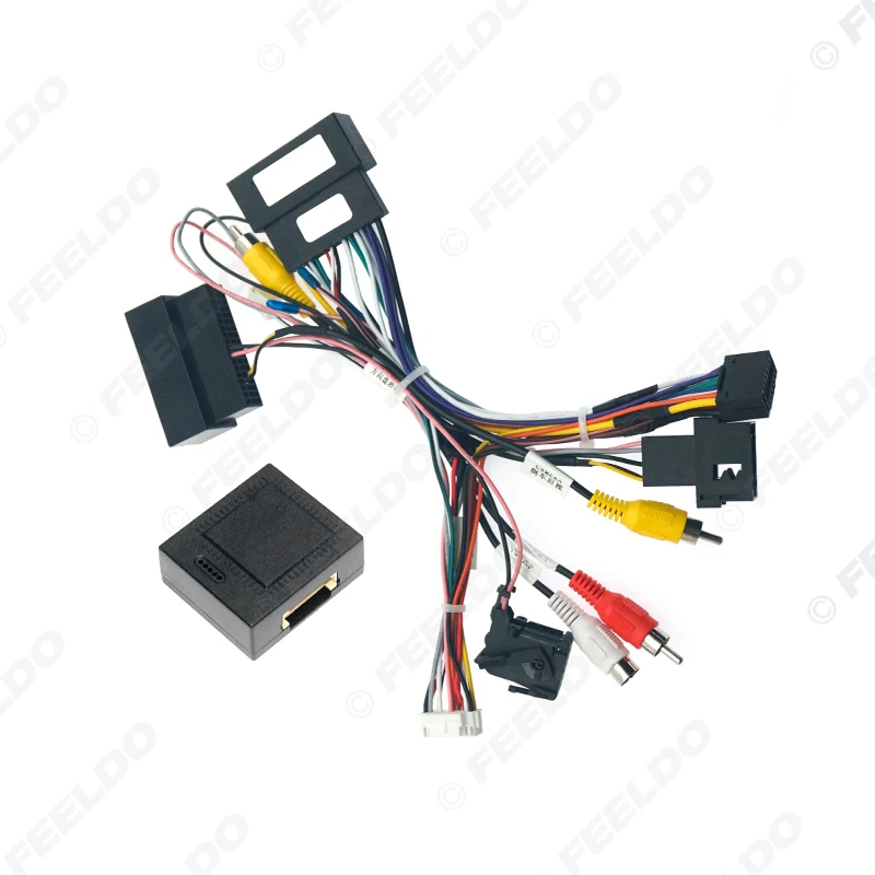 Автомобильный 16-контактный жгут проводов Питания Android Stereo с Canbus для Ford