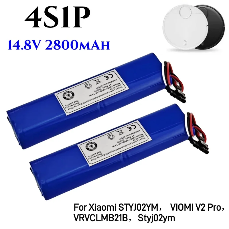 Сменный аккумулятор 4S1P 14 8 в для робота-пылесоса Xiaomi Mijia Mi PINR18650