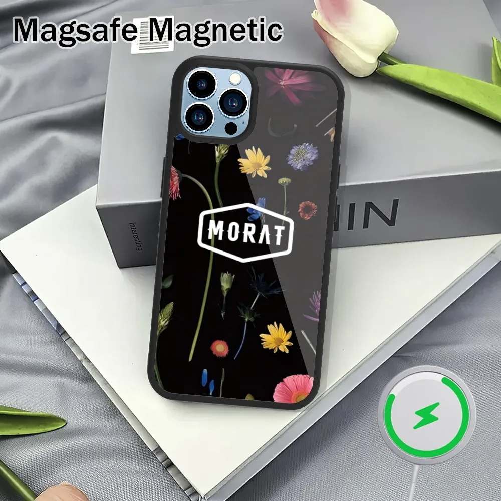 Чехол для телефона Band M-Morat Balas Perdidas iPhone 16 15 14 13 12 11 Plus Pro Max Magsafe с магнитной