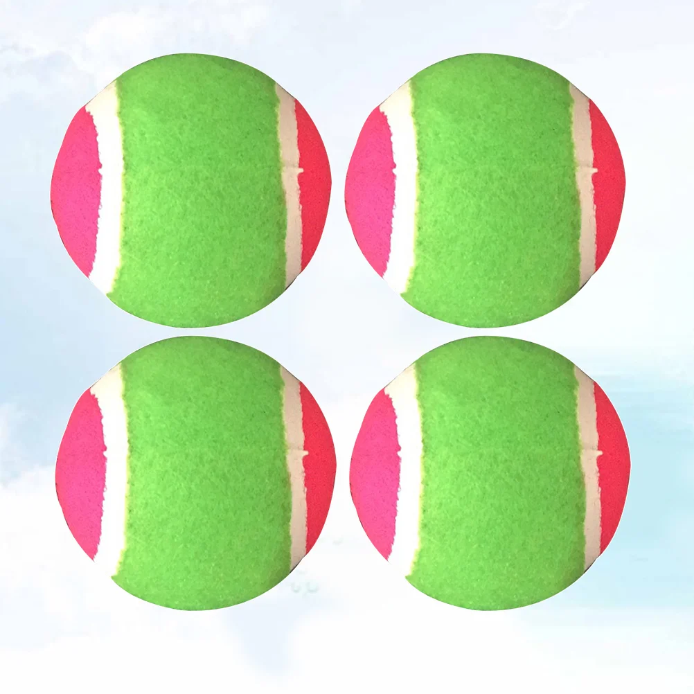 

4 Pcs Catch Ball Sucker Toys Toddlers Toss Game Sticky Throwing Beach The Balls Kids Playset Child